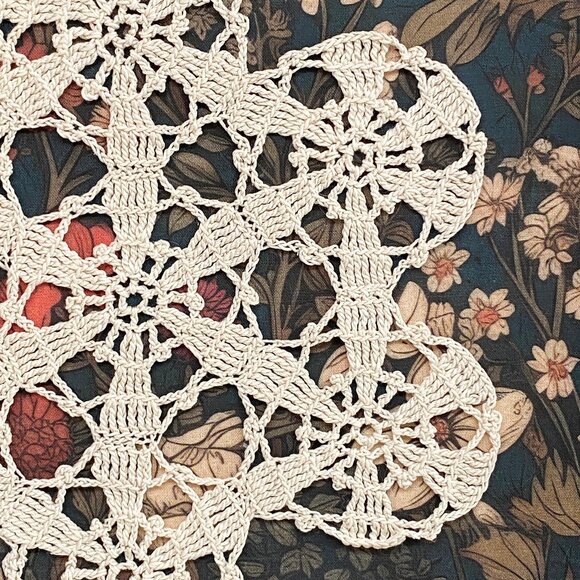 Beautiful Crochet Art Piece - Handmade - Doily - Craft Art - Home Decor - Picture 4 of 4